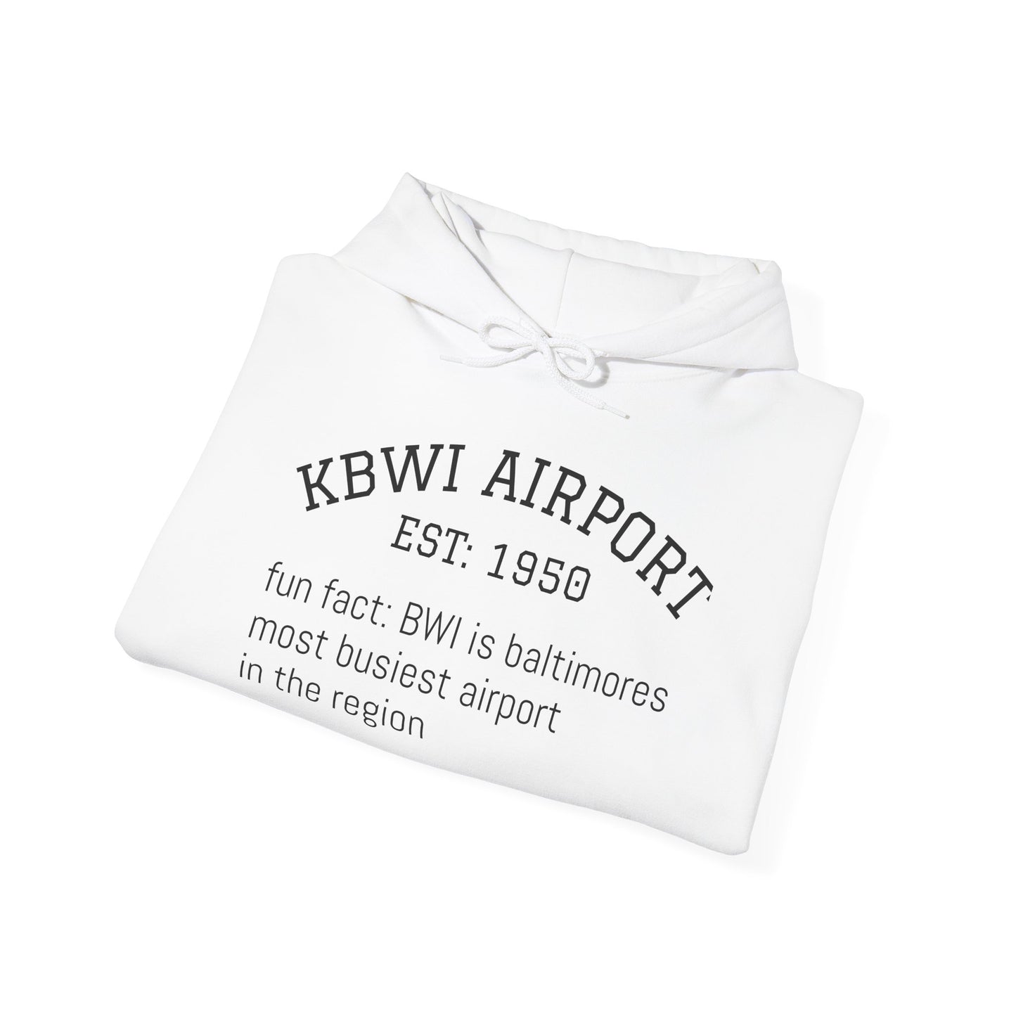 KBWI airport hoodie