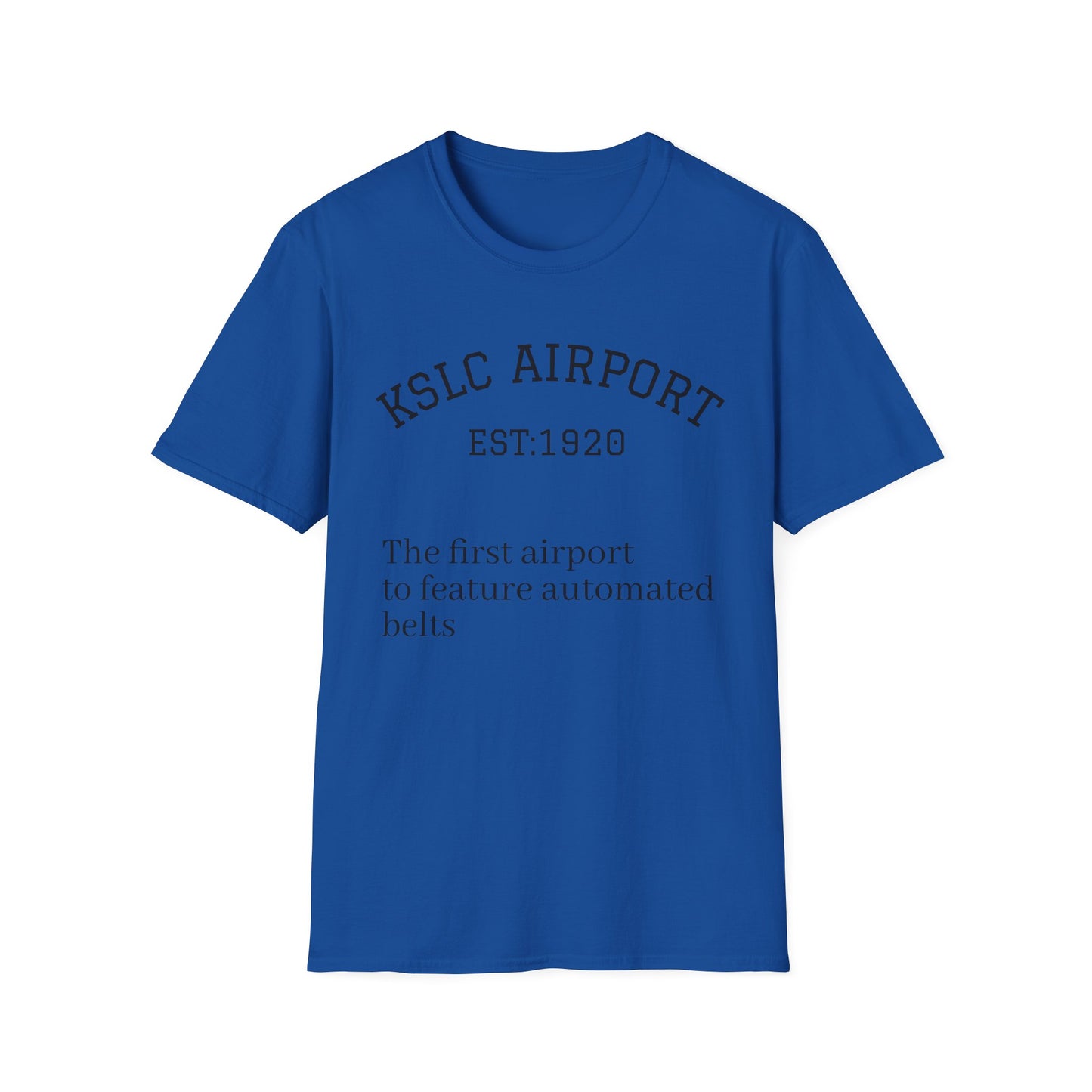 KSLC airport map t-shirt