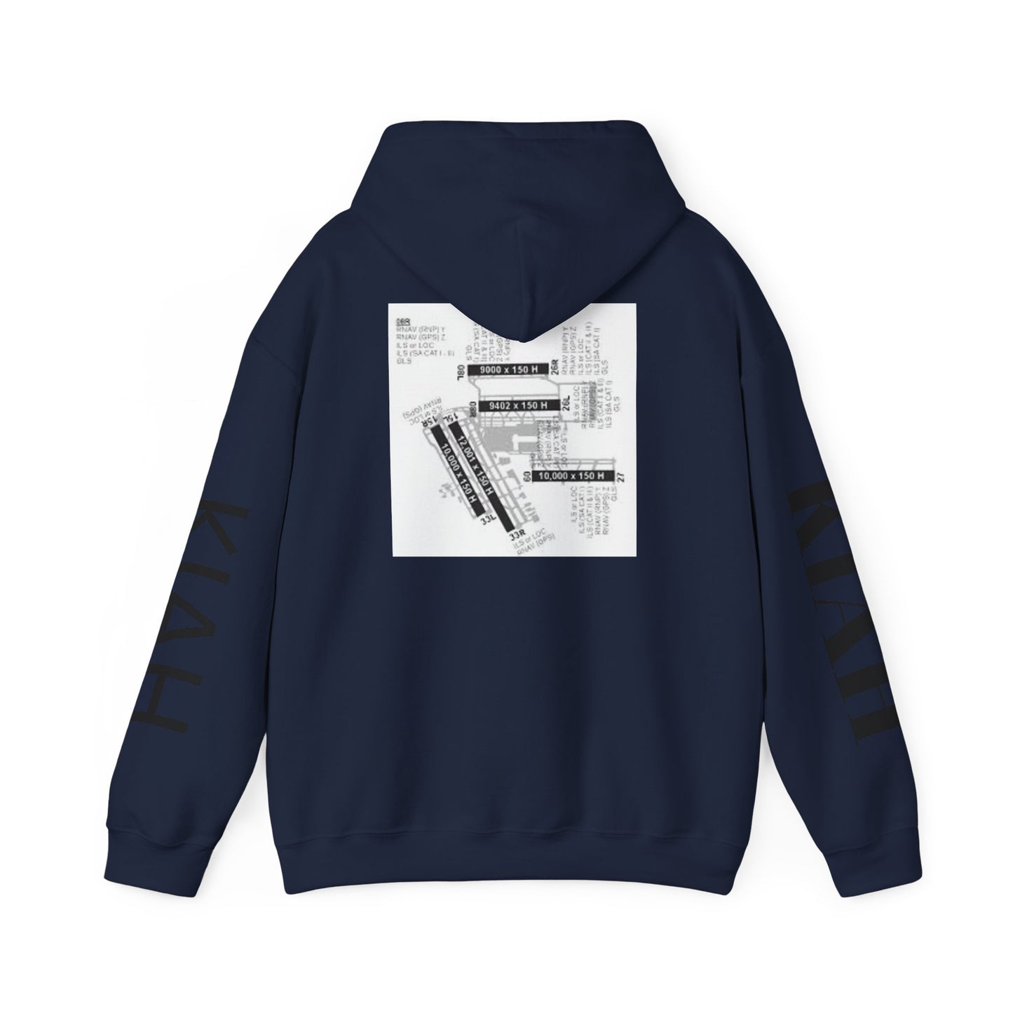 Houston KIAH Airport Hoodie