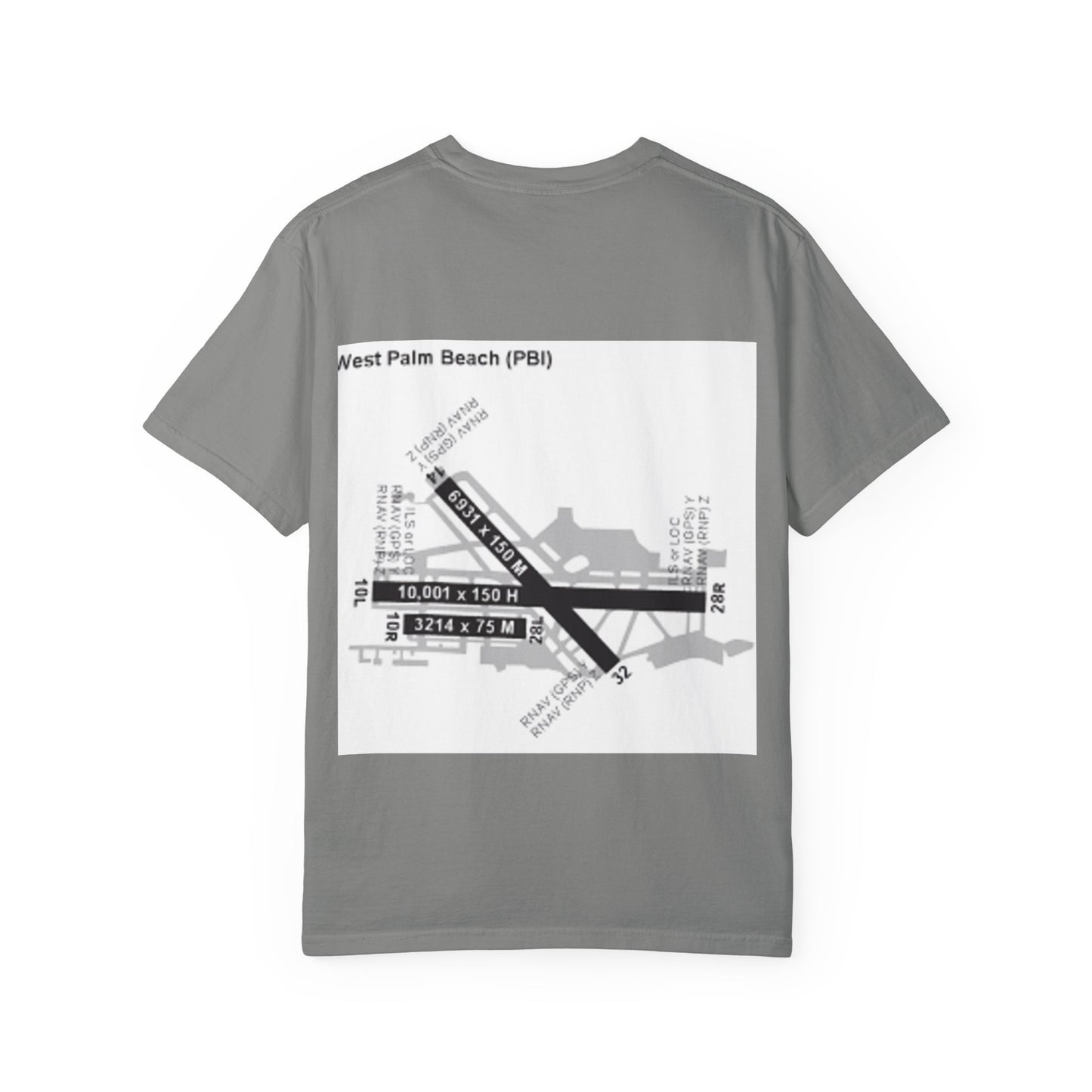 KPBI airport t-shirt