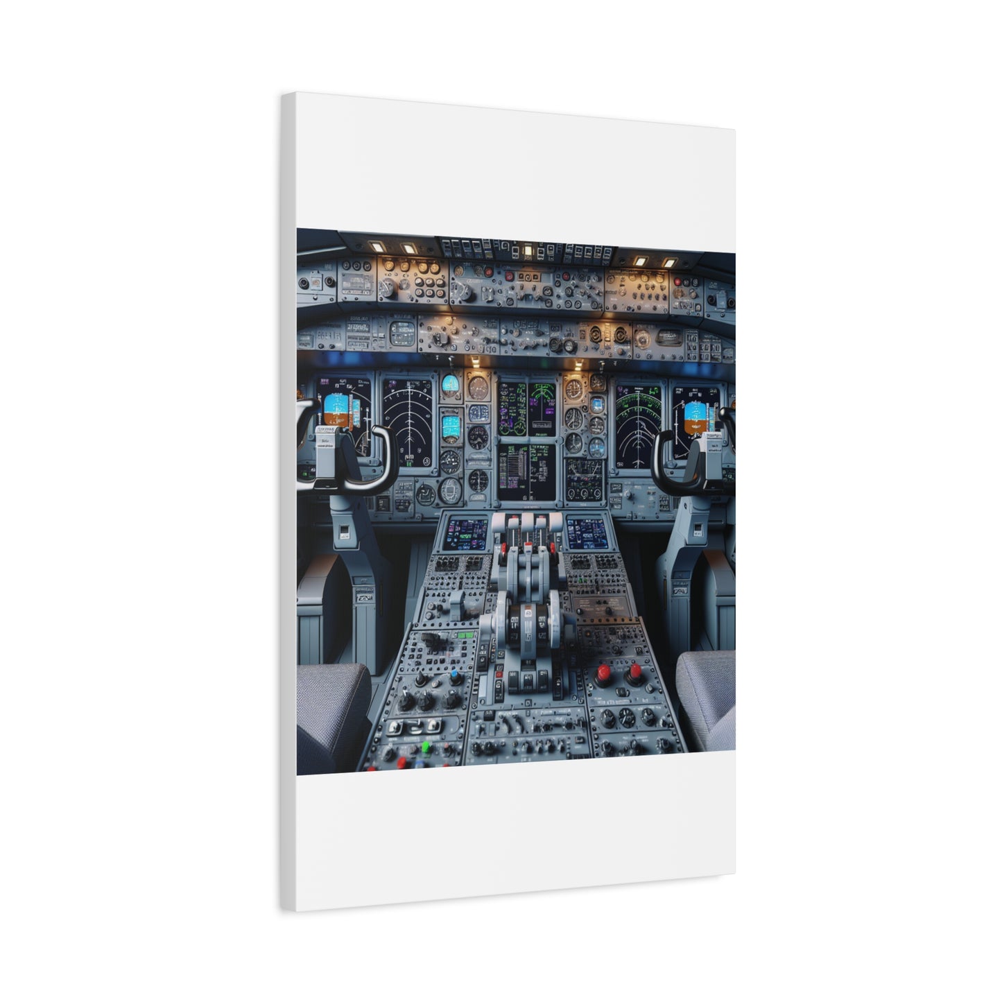 airplane controls canvas