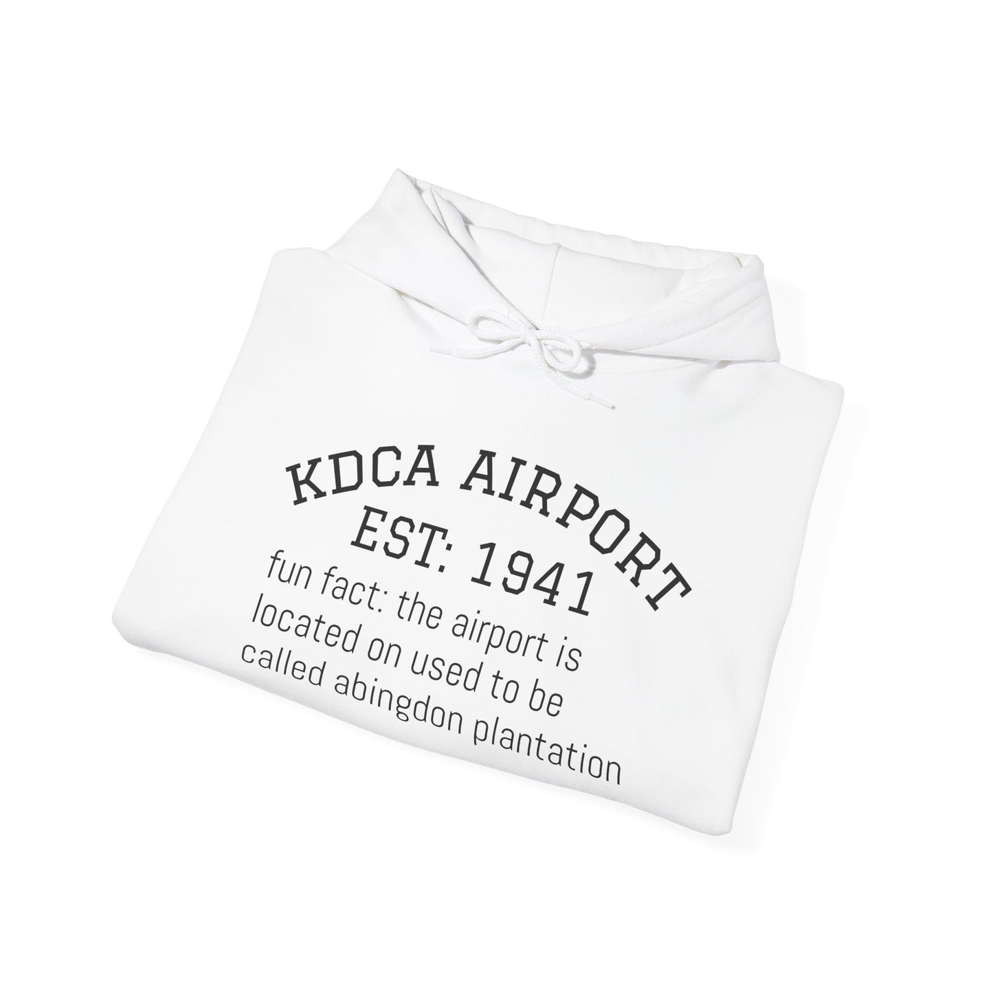 KDCA airport hoodie