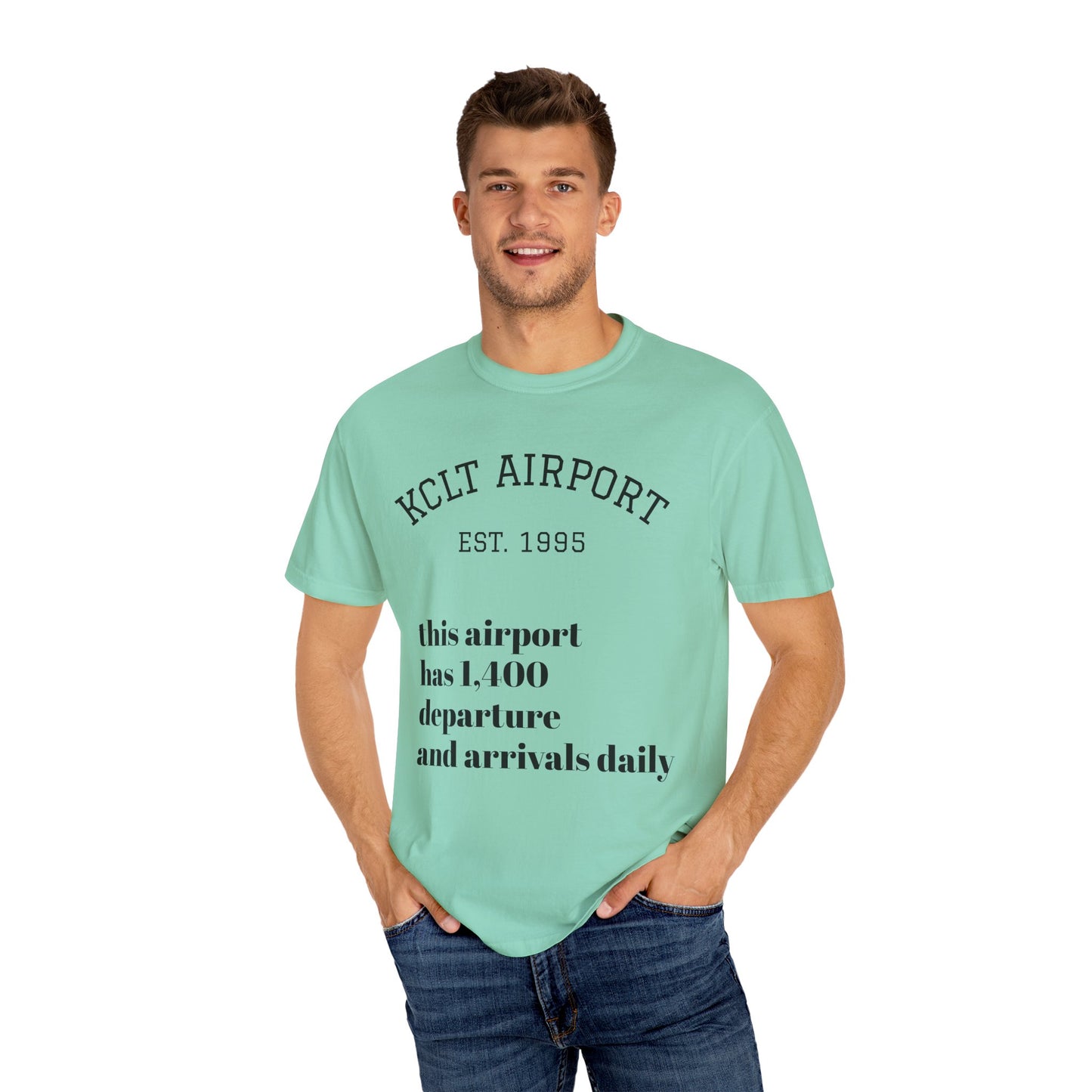 KCLT Airport Graphic T-Shirt