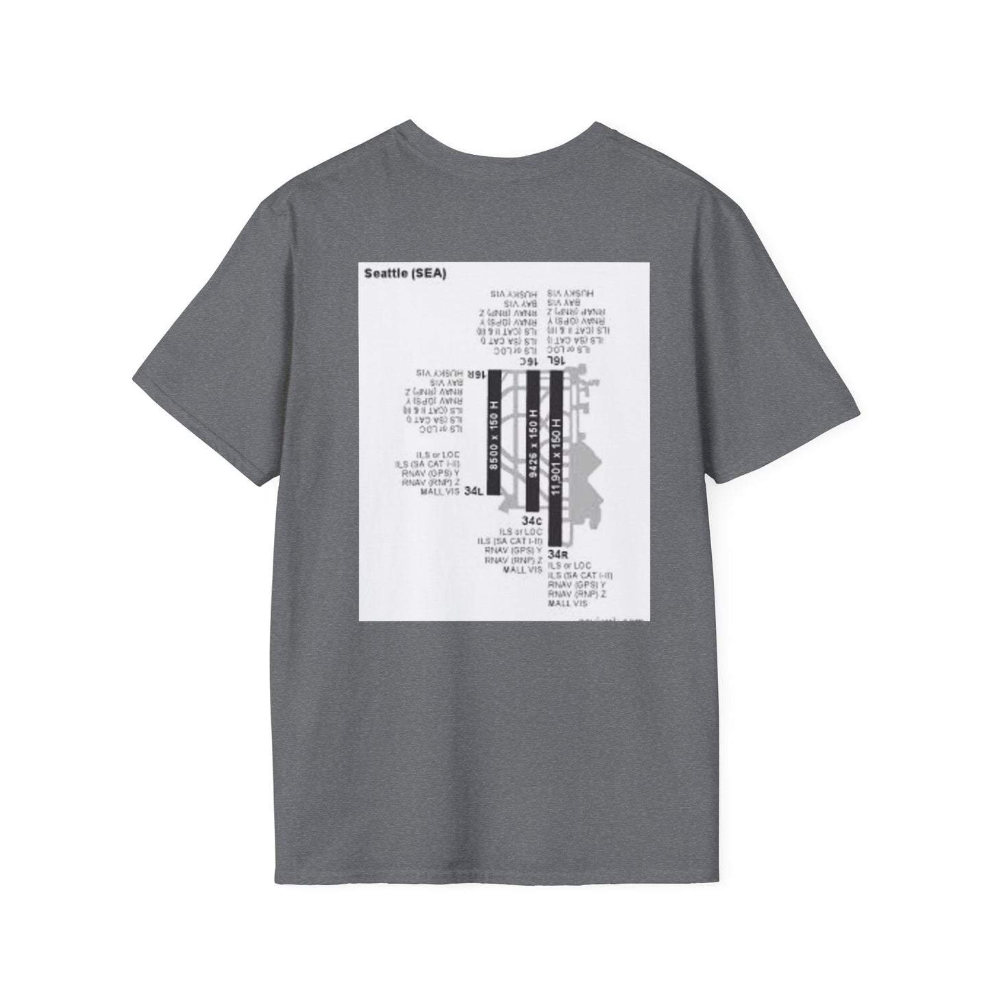 KSEA airport t-shirt