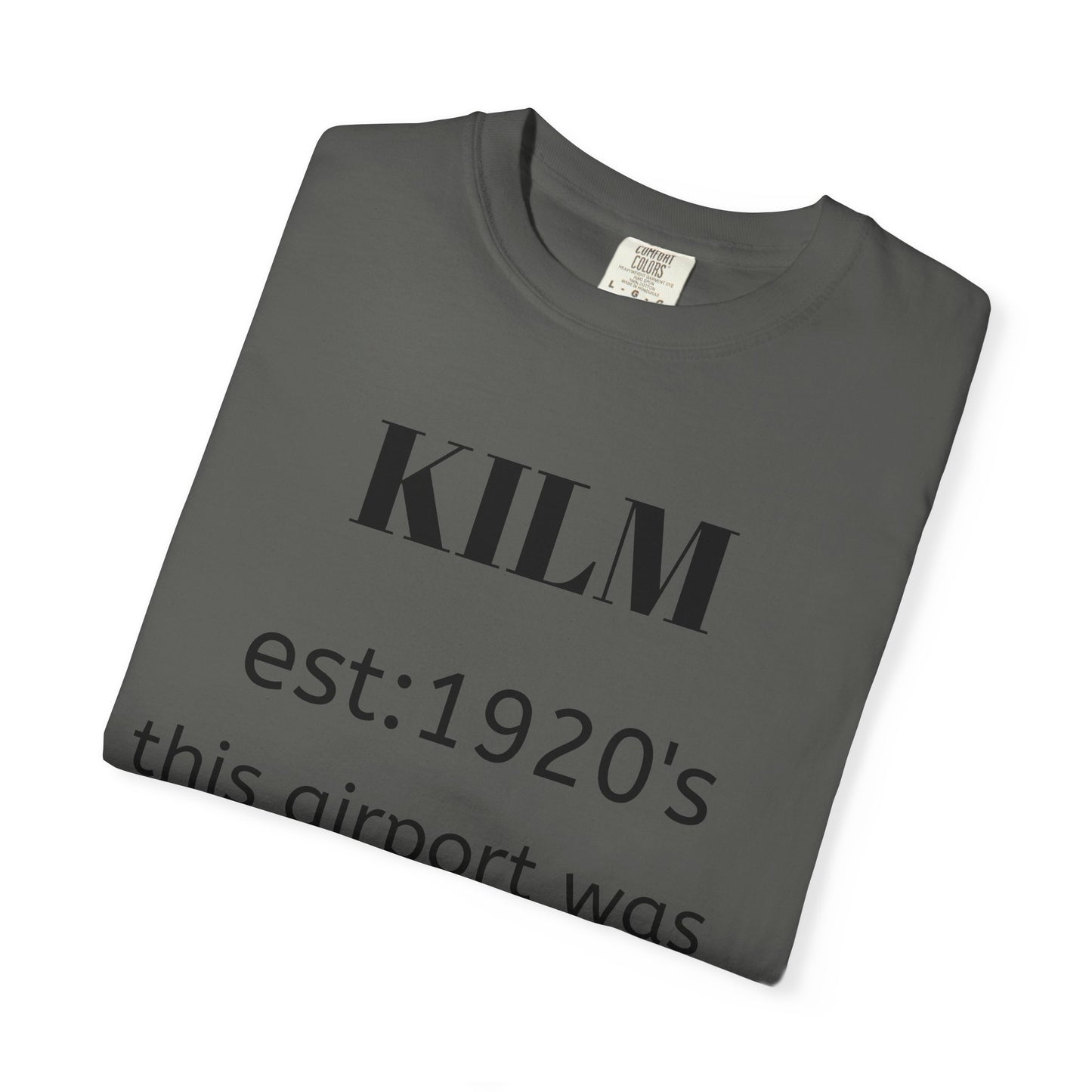 (NEW!!) KILM airport t shirt