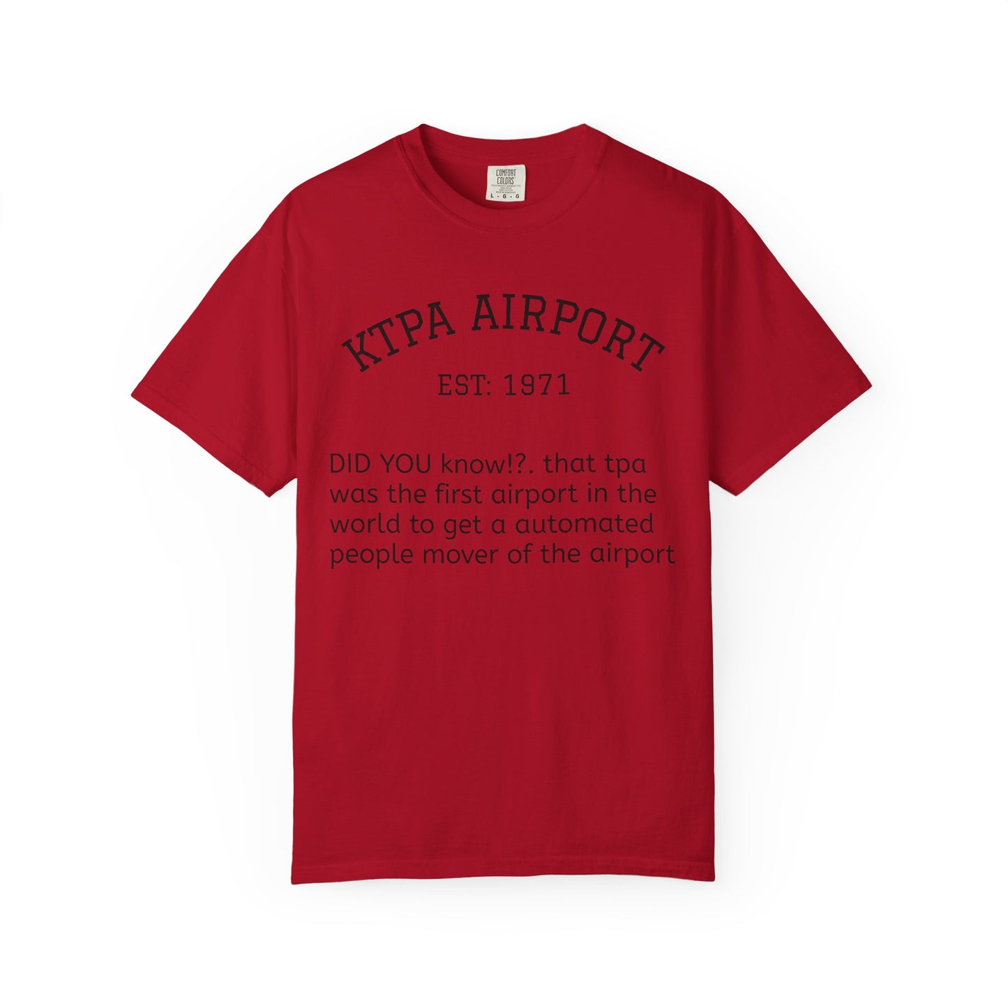 KTPA airport shirt