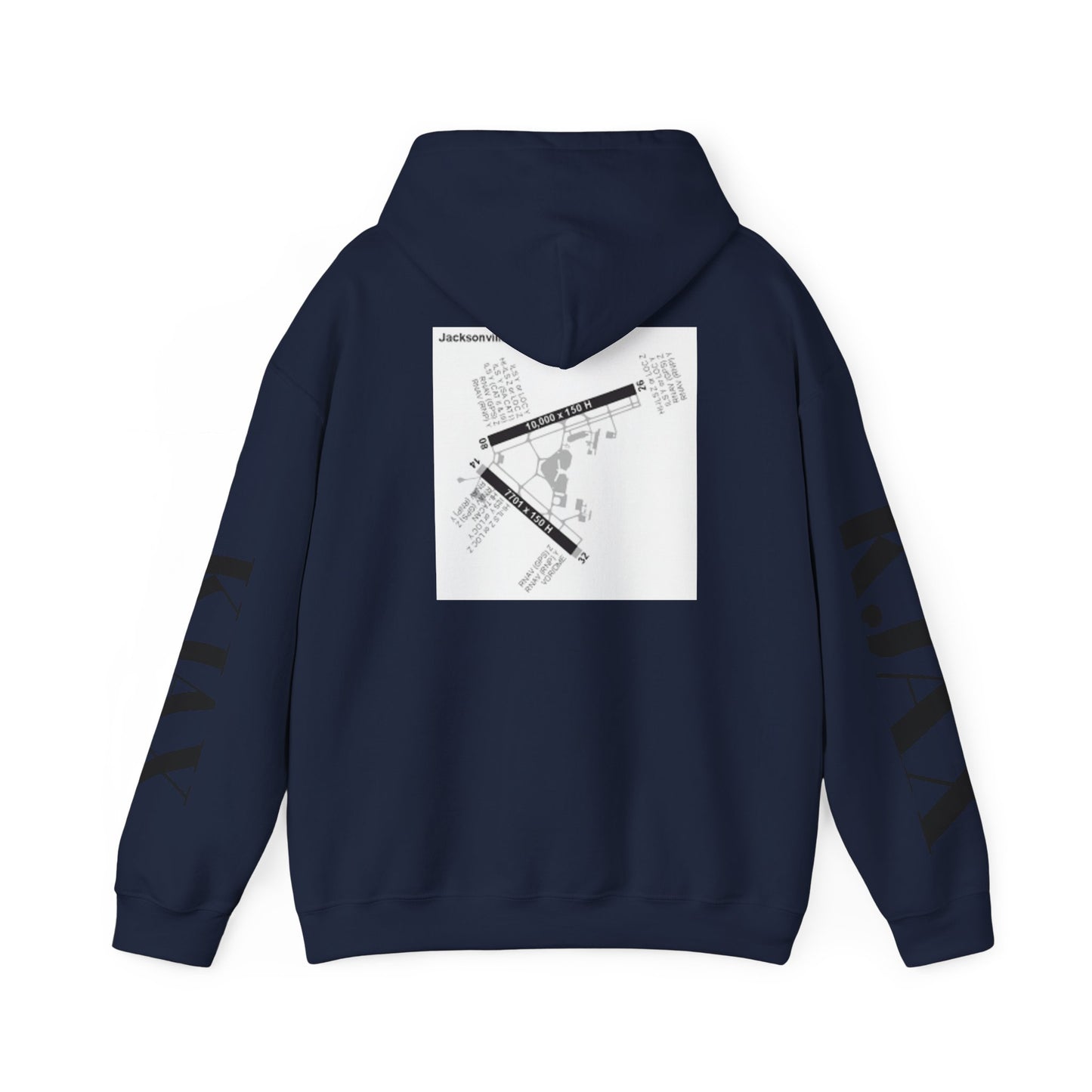 KJAX airport hoodie