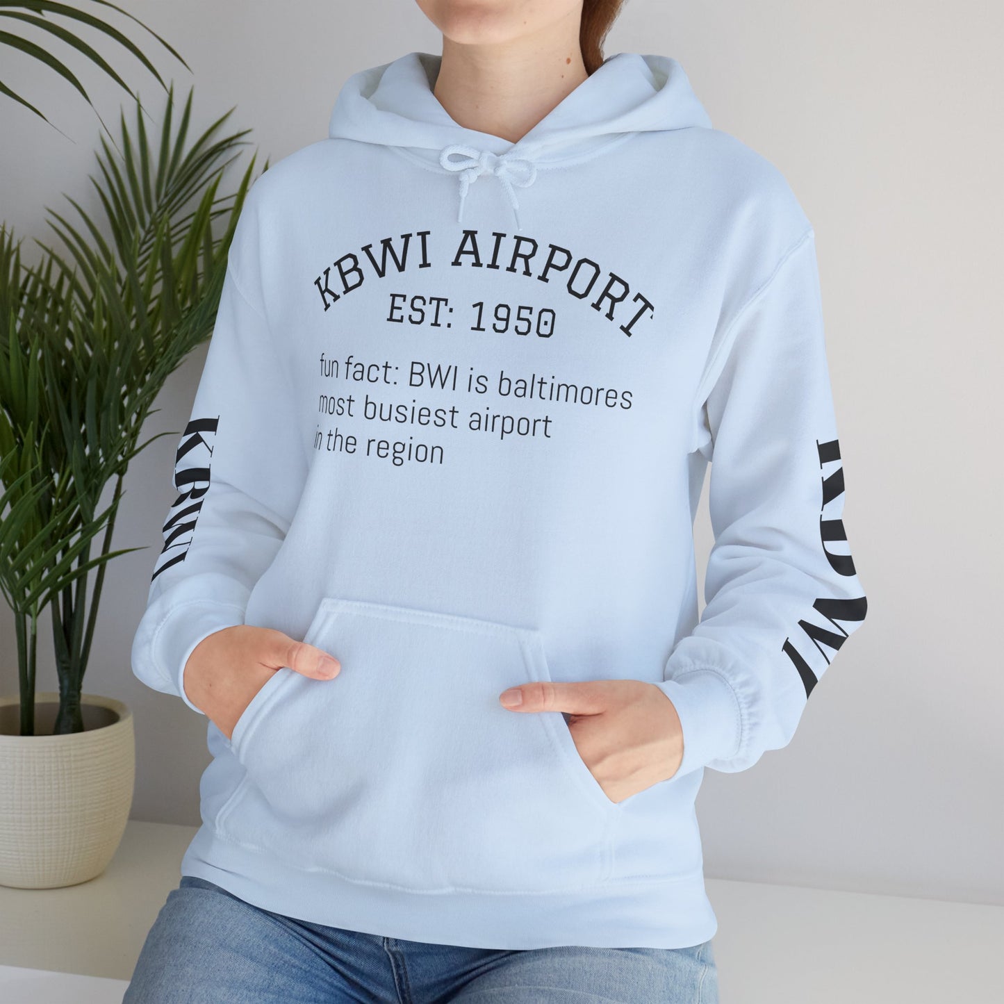 KBWI airport hoodie