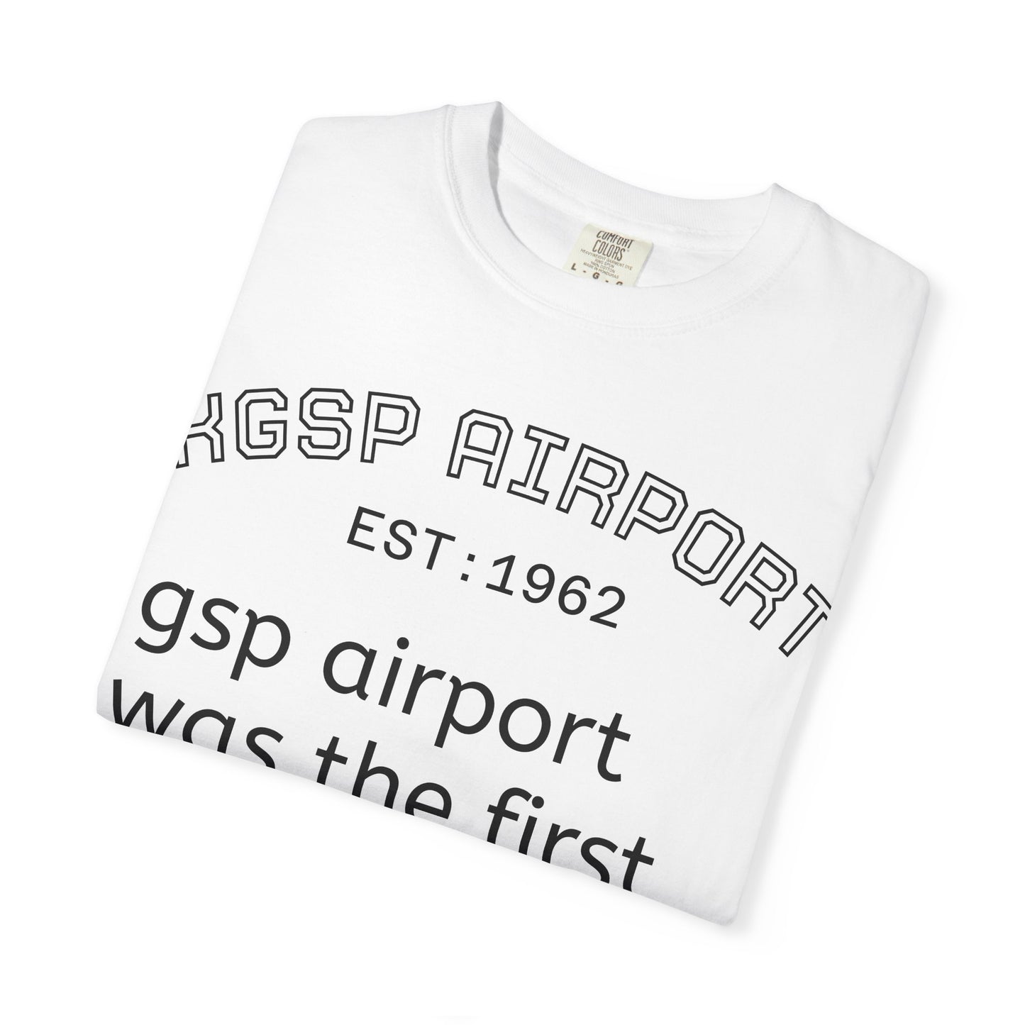 KGSP airport t-shirt