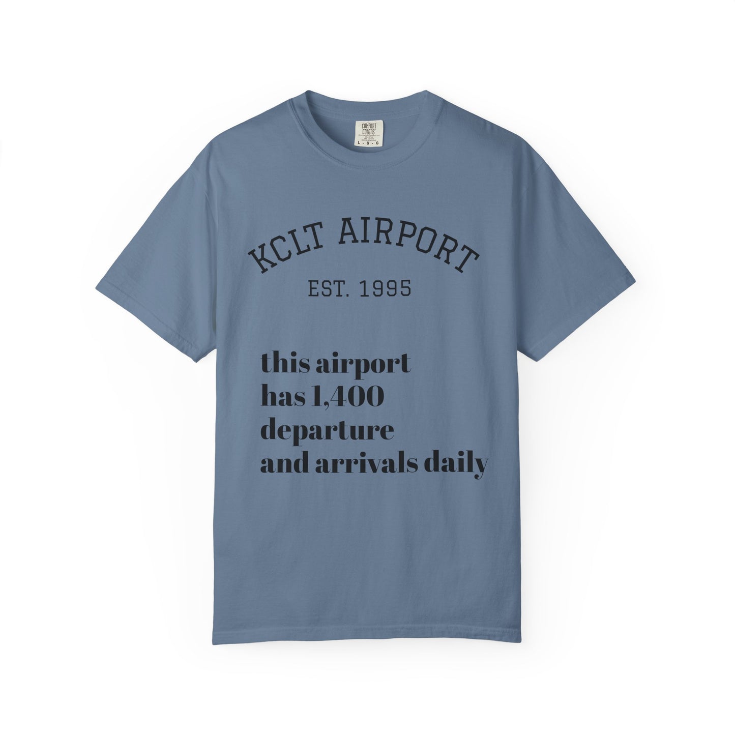 KCLT Airport Graphic T-Shirt