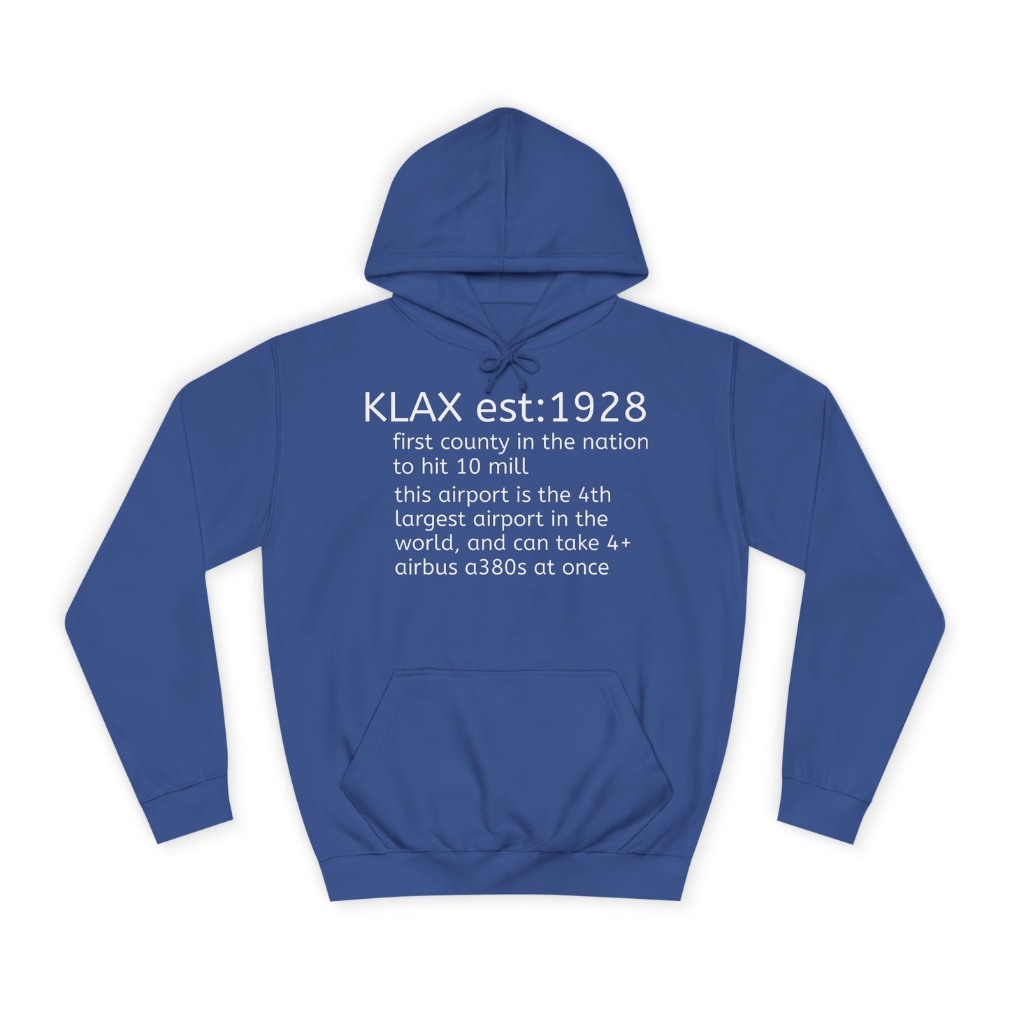 klax airport hoodie