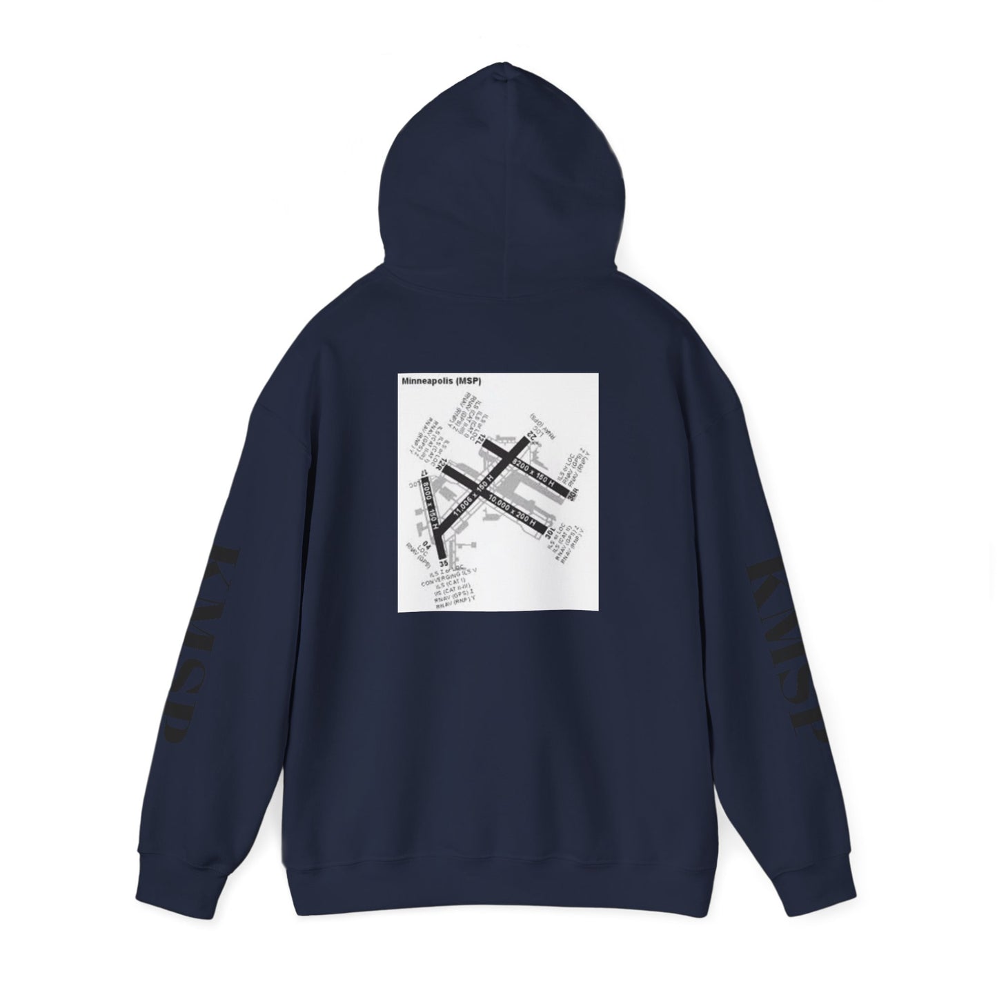 KMSP airport hoodie
