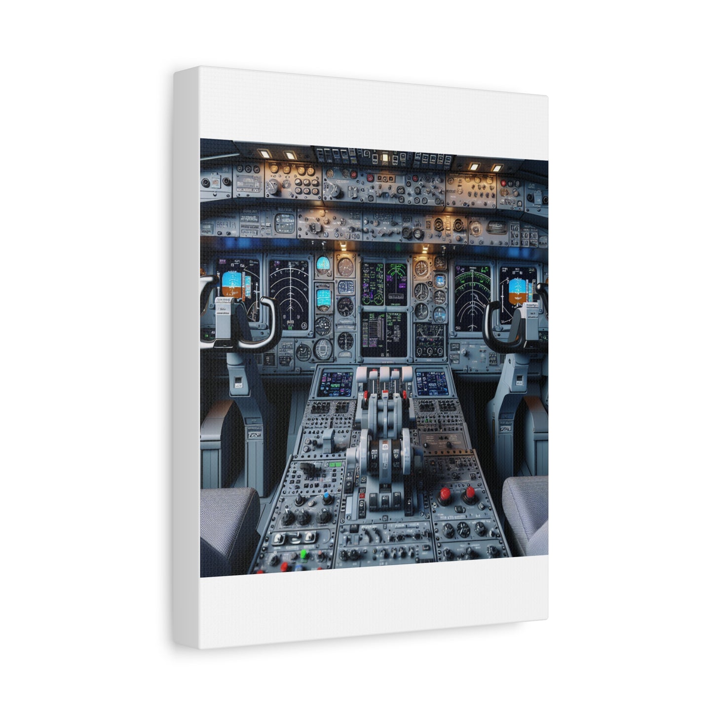 airplane controls canvas