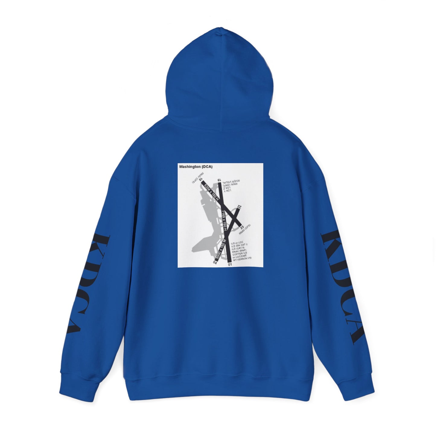 KDCA airport hoodie