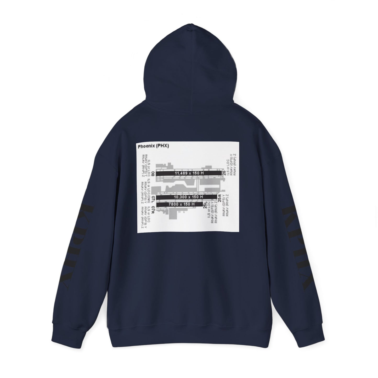 KPHX airport hoodie