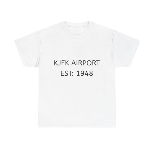 KJFK airport map tee