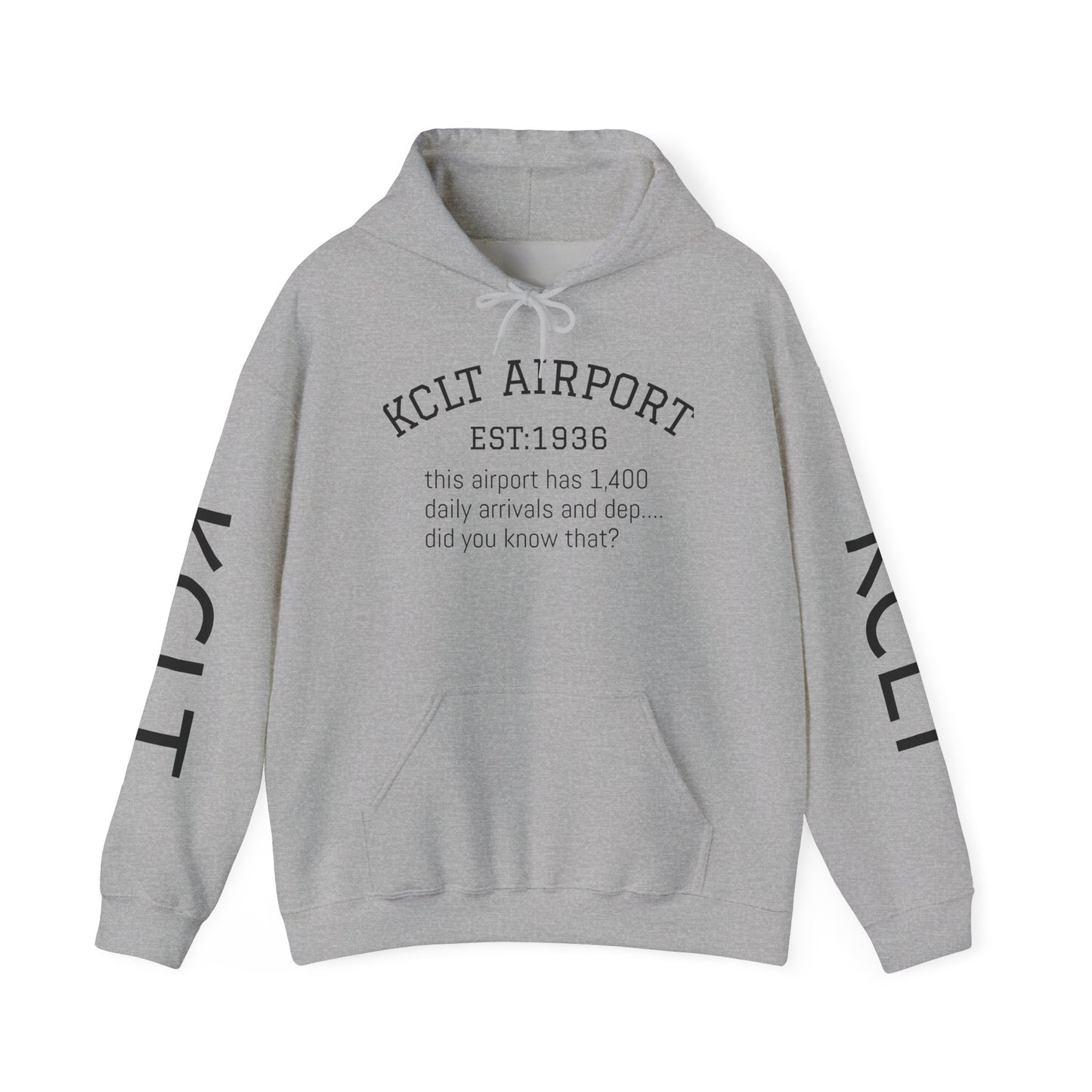 KCLT Airport Hoodie