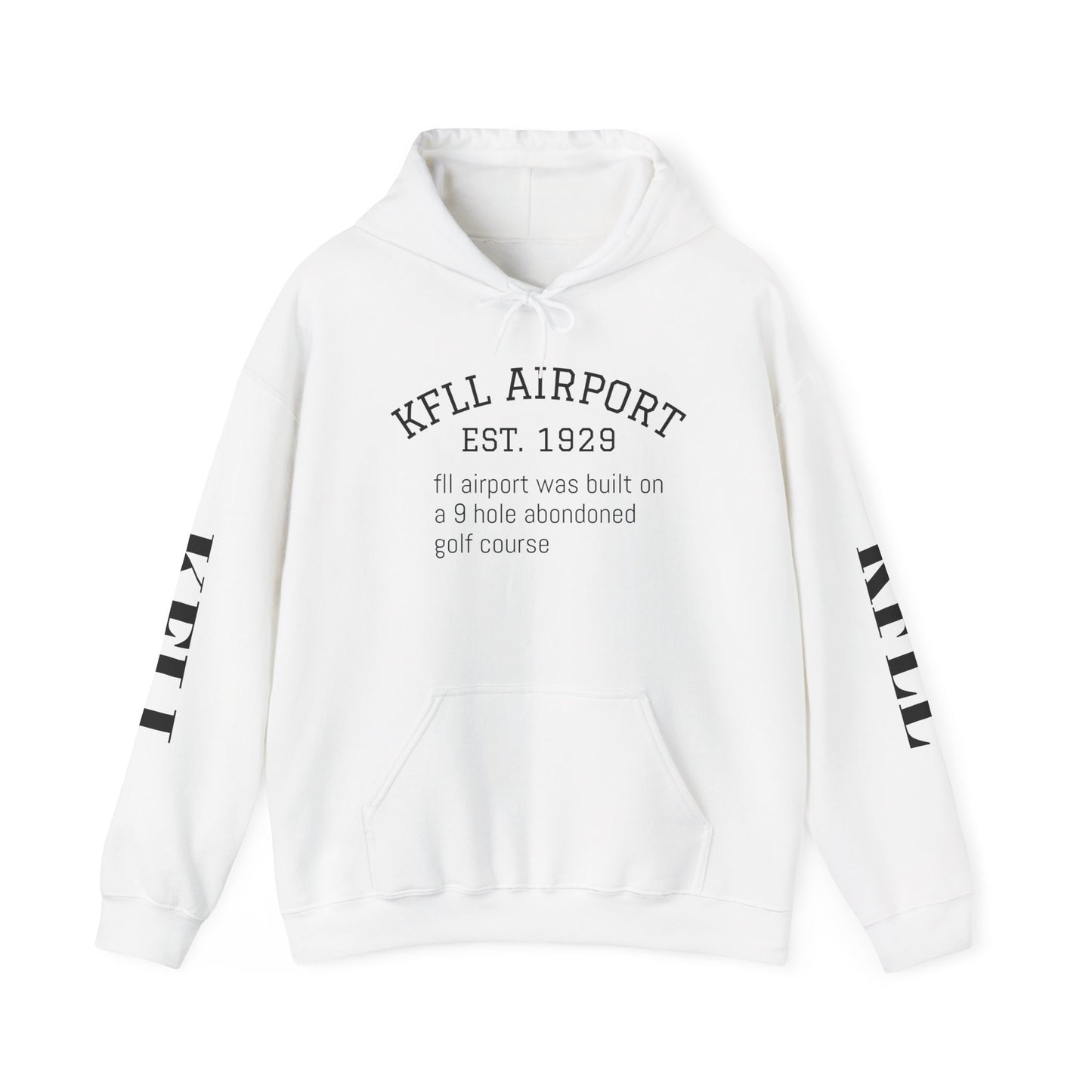 KFLL airport map hoodie