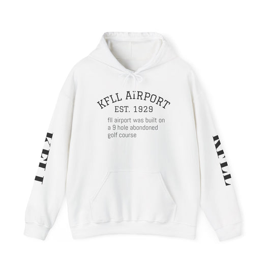 KFLL airport map hoodie