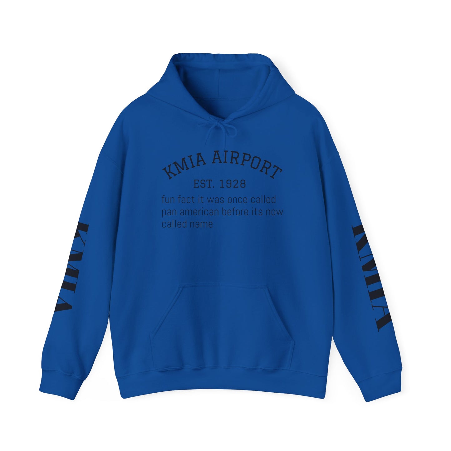 KMIA airport map hoodie