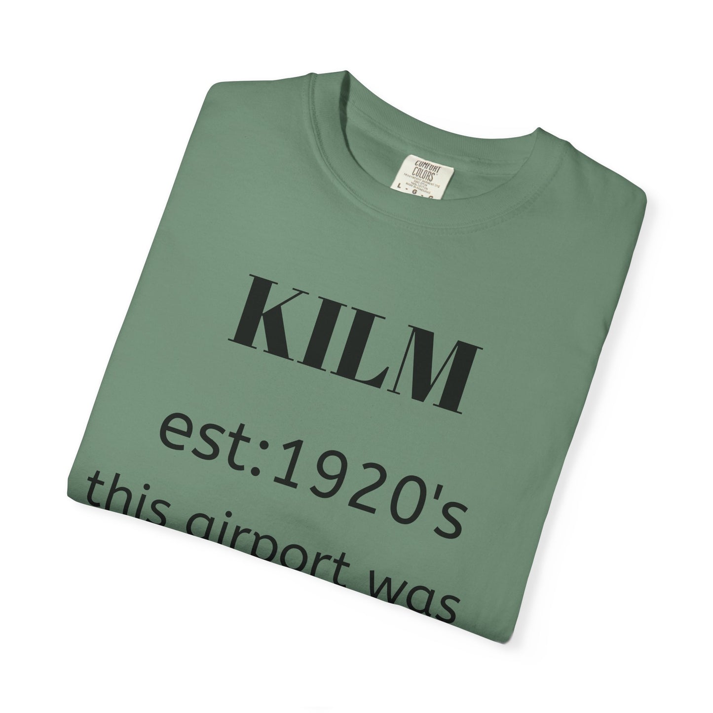 (NEW!!) KILM airport t shirt