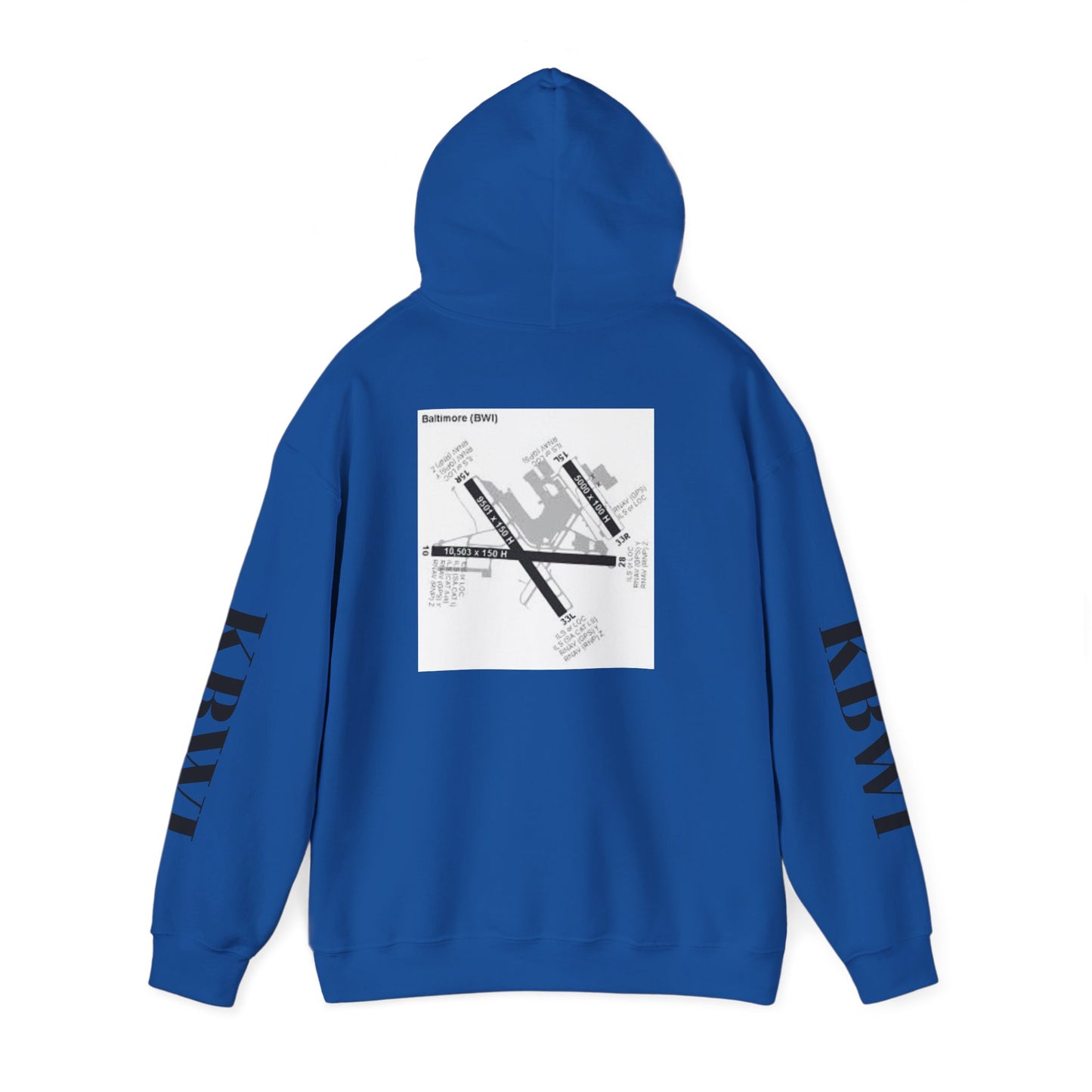 KBWI airport hoodie