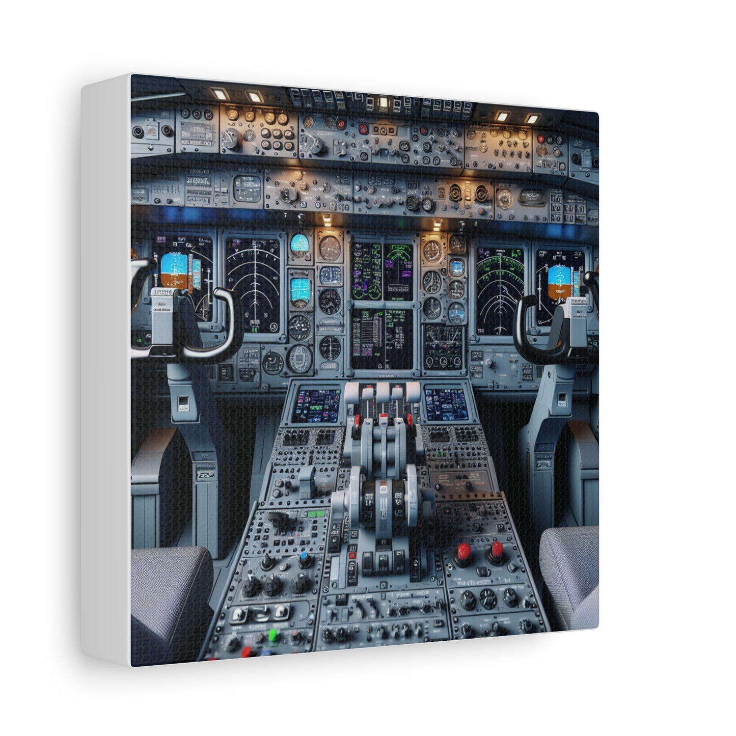 airplane controls canvas