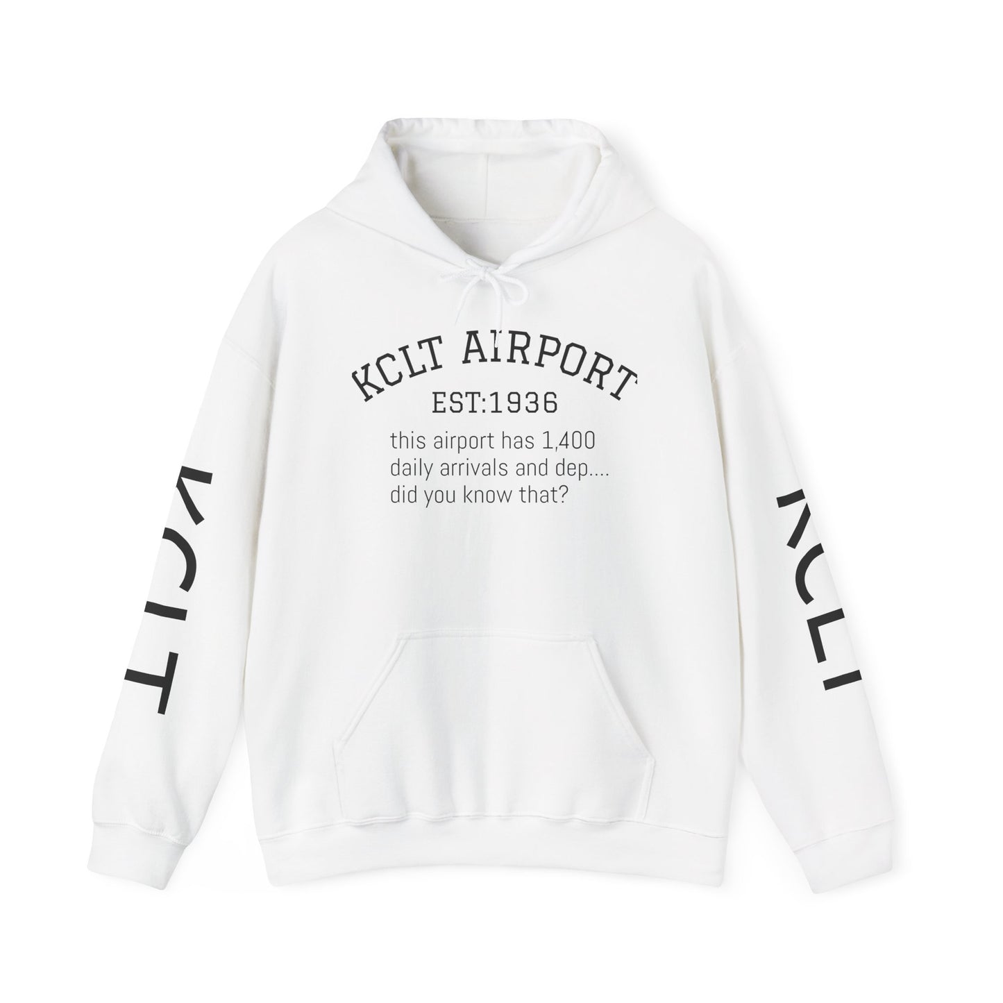 KCLT Airport Hoodie
