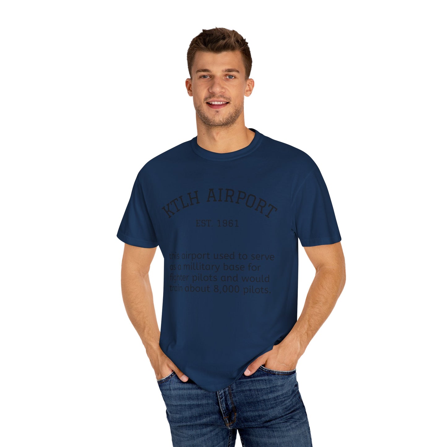 KTLH airport t-shirt
