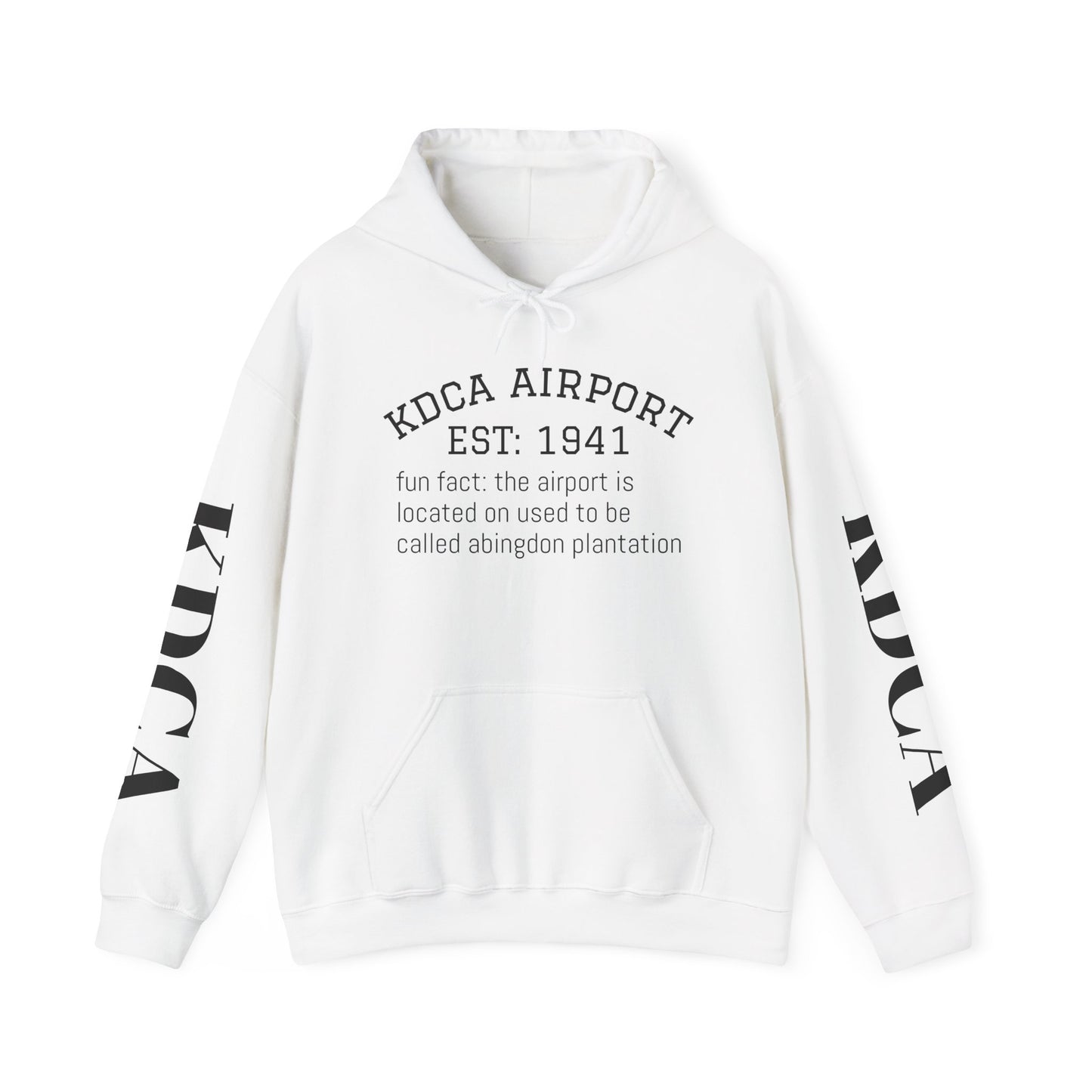 KDCA airport hoodie