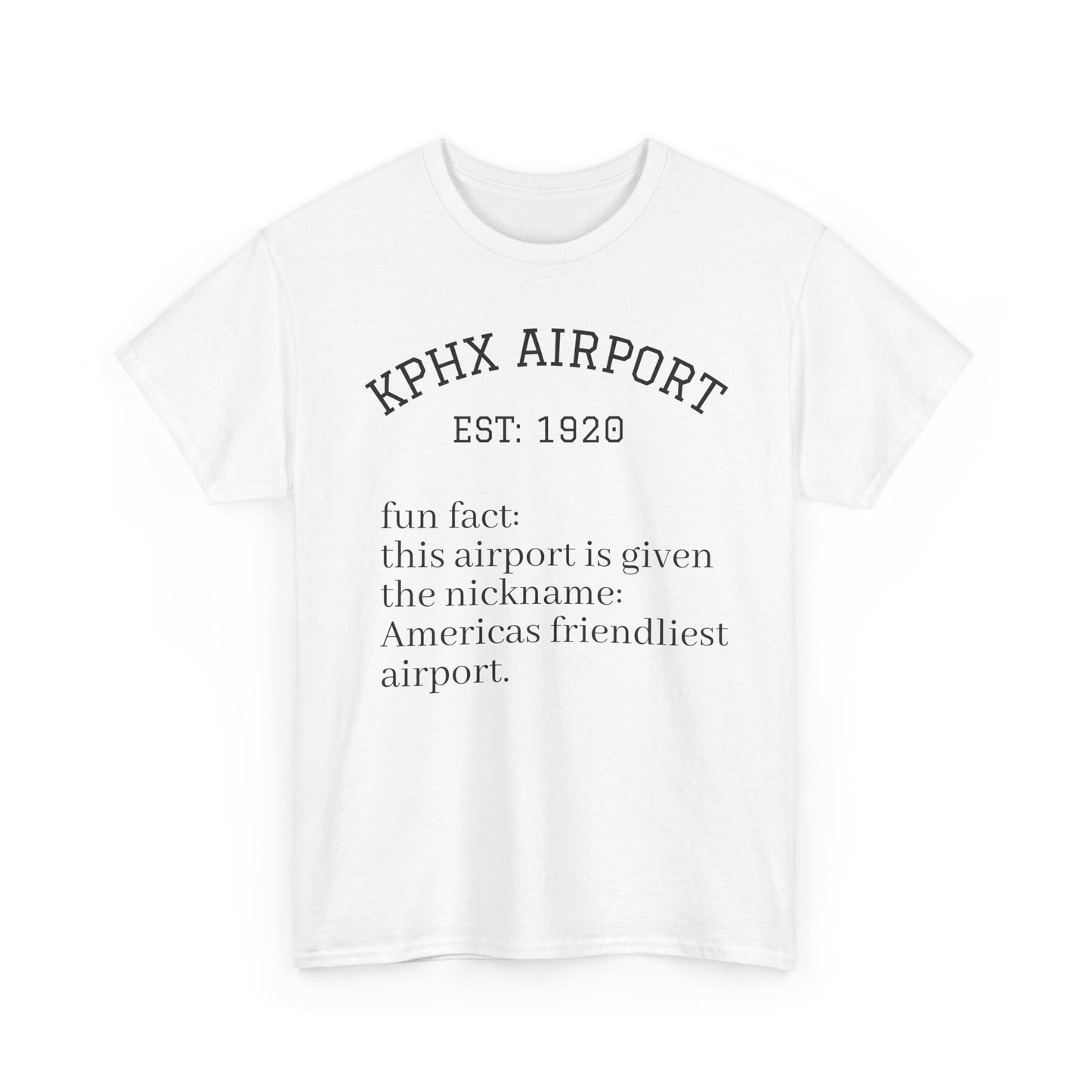 KPHX airport t-shirt