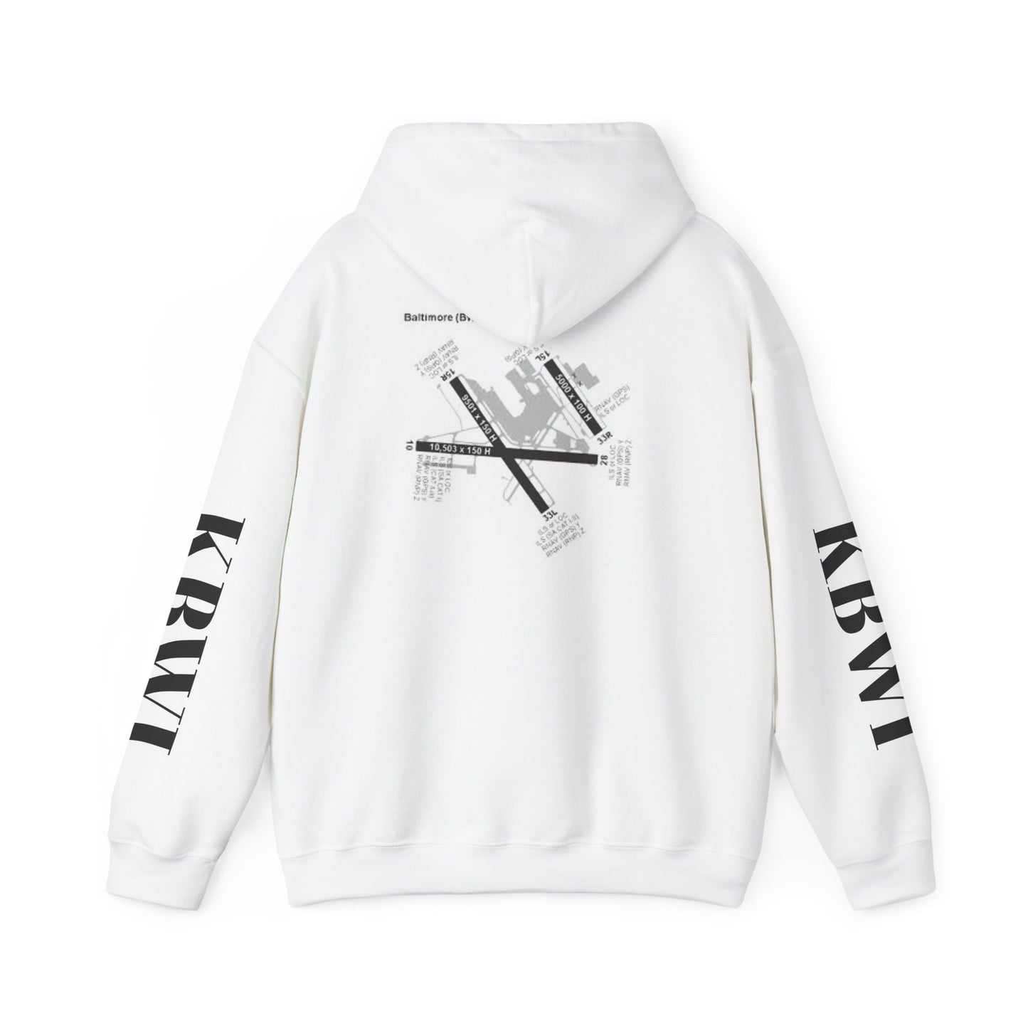 KBWI airport hoodie