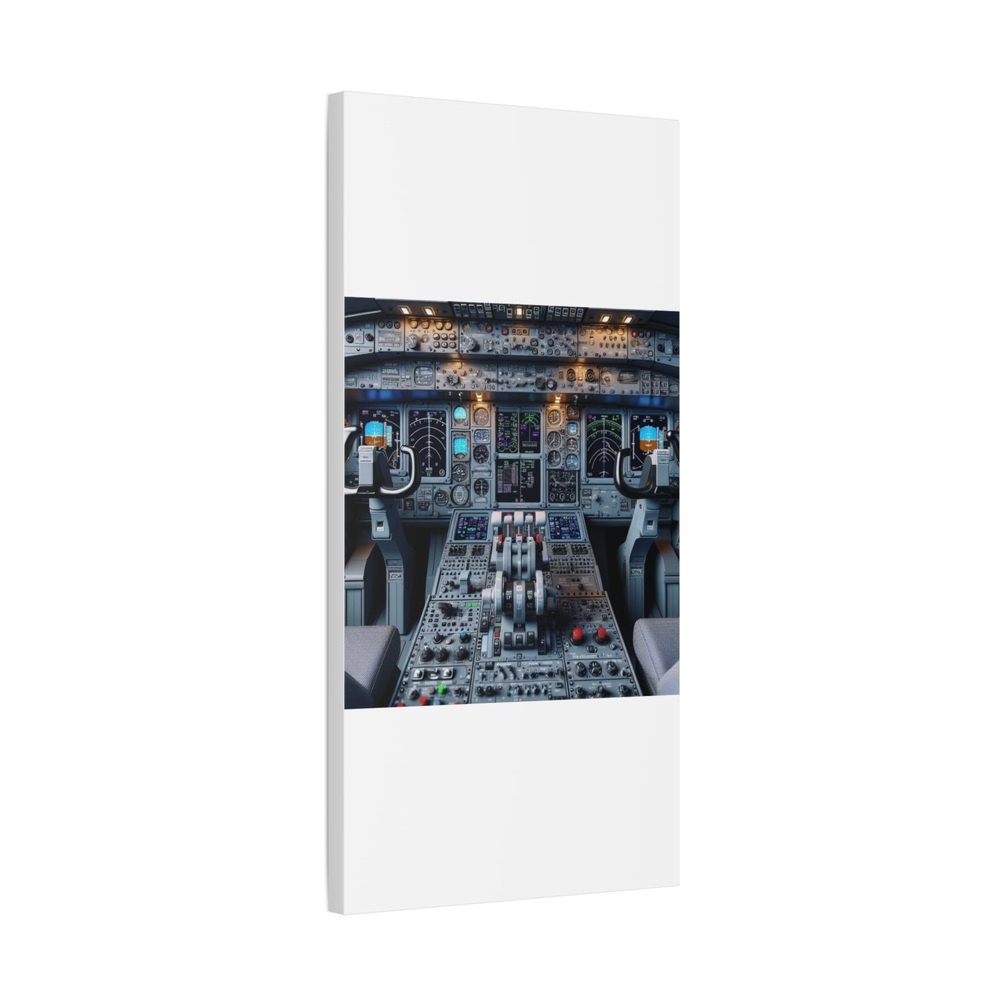 airplane controls canvas