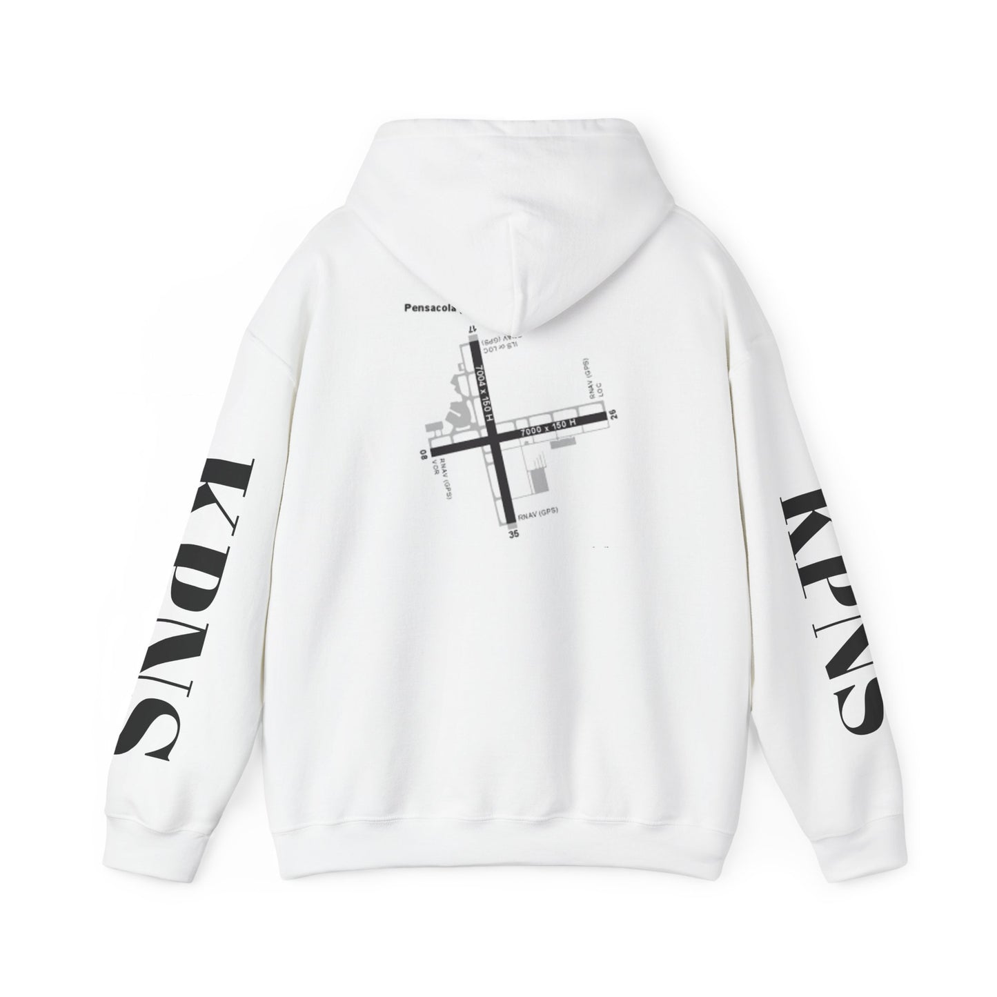 KPNS airport hoodie