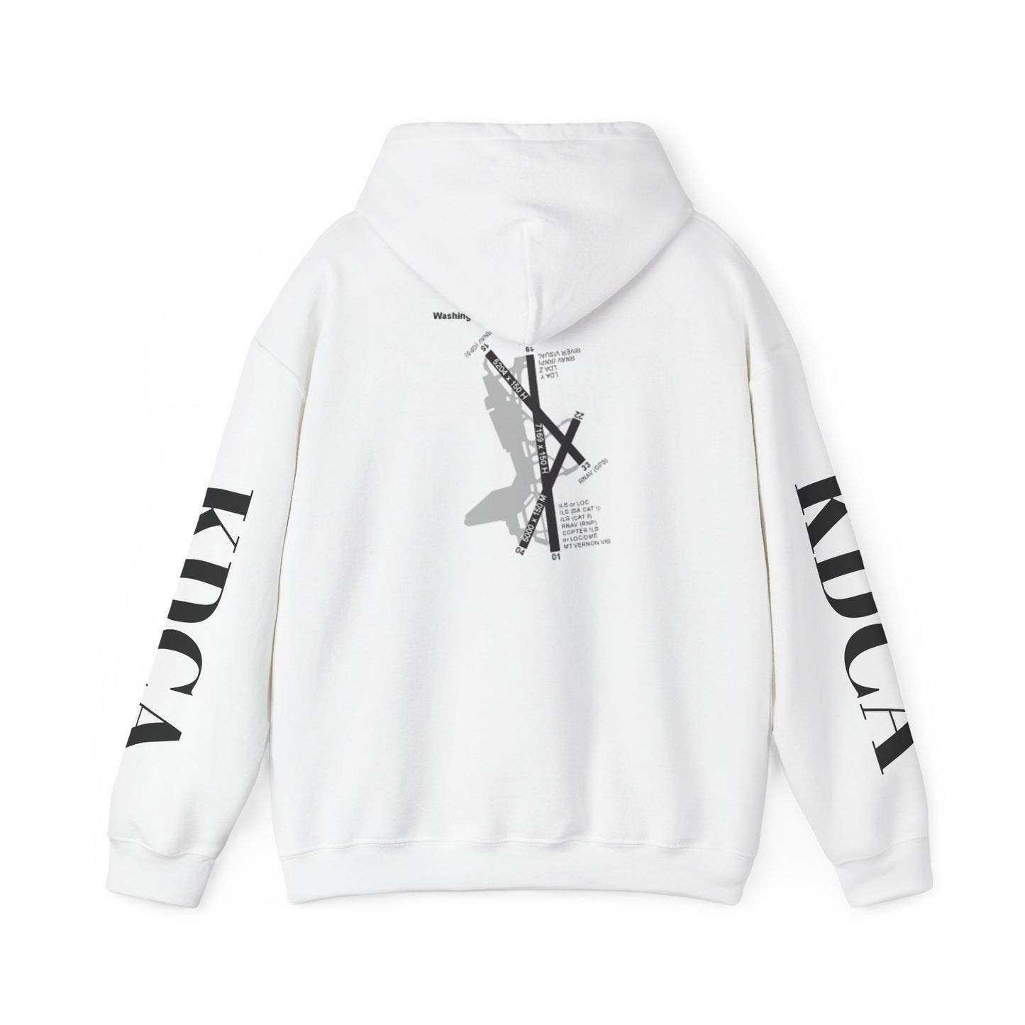 KDCA airport hoodie