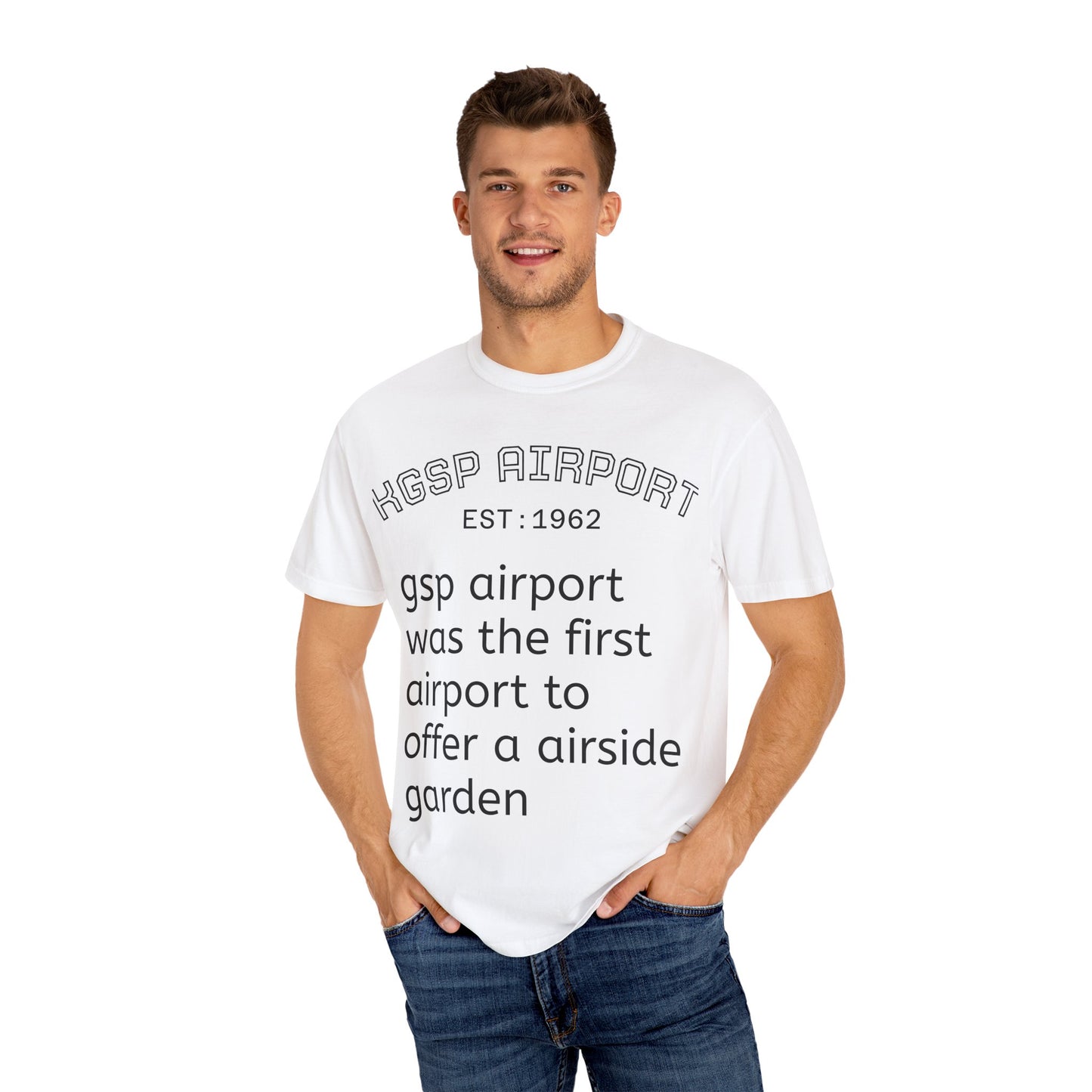 KGSP airport t-shirt