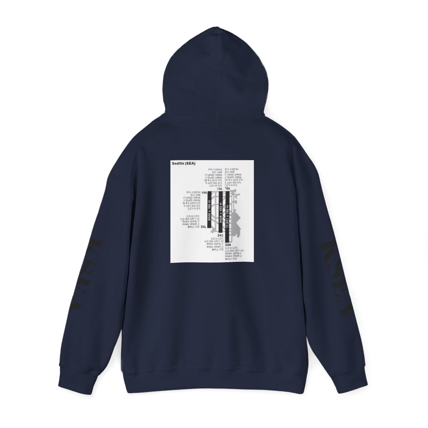 KSEA Airport Hoodie