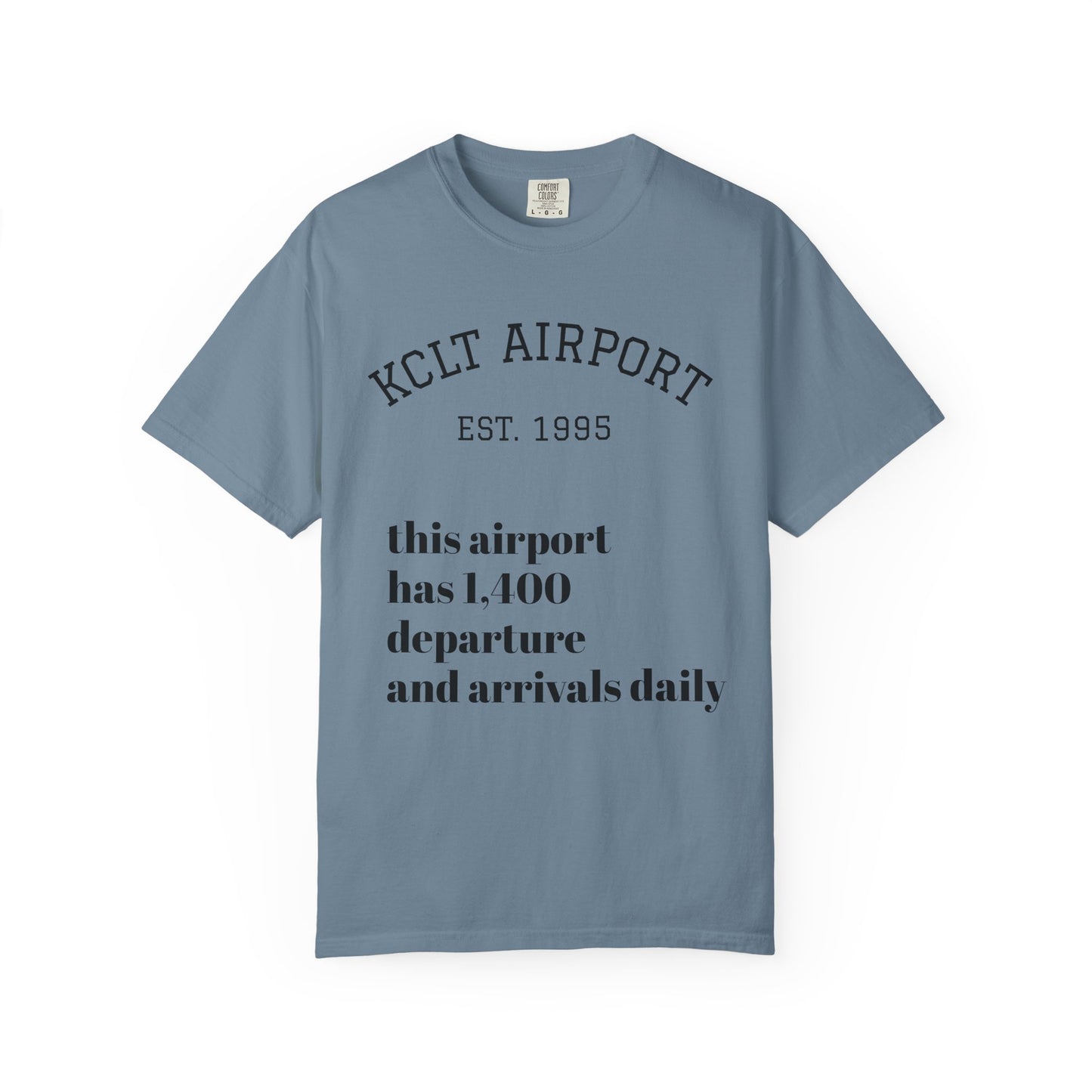 KCLT Airport Graphic T-Shirt